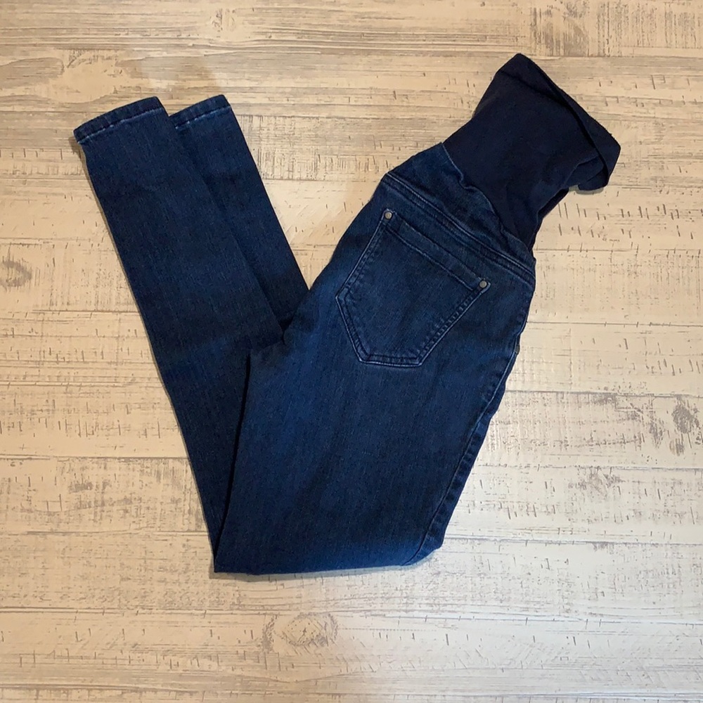 🔵 3/$30 | Indigo Blue Maternity Skinny Jeans